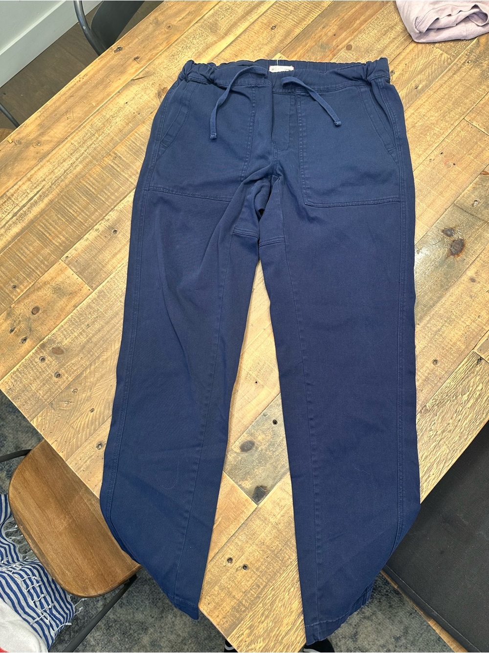 Allview Men's Navy Drawstring Utility Pants